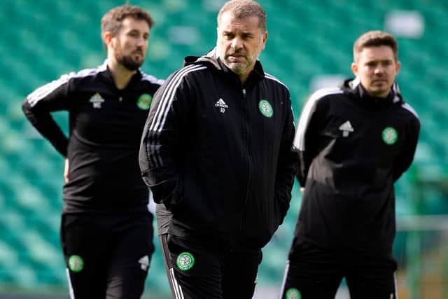 Celtic manager Ange Postecoglou says his team will stick to their attacking principles away to Real Betis despite a raft of call-offs. (Photo by Alan Harvey / SNS Group)