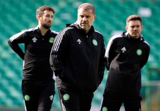 Celtic manager Ange Postecoglou says his team will stick to their attacking principles away to Real Betis despite a raft of call-offs.  (Photo by Alan Harvey / SNS Group)