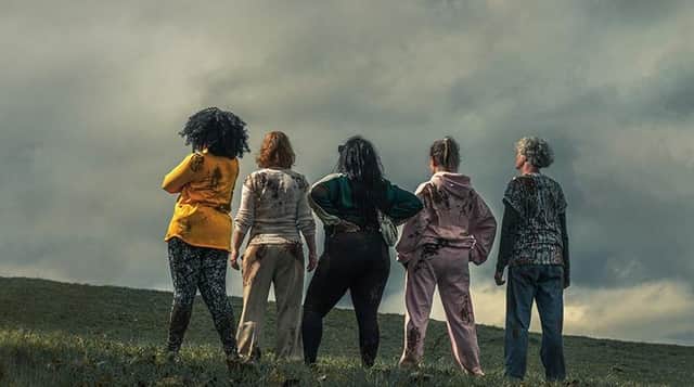 Thrown features an all-female ensemble. (Pic: Mihaela Bodlovic)