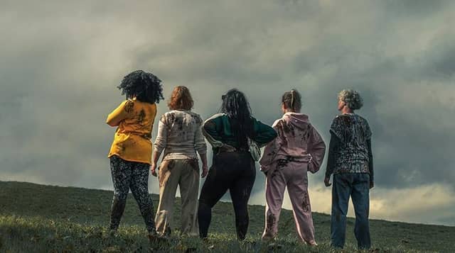 Thrown features an all-female ensemble. (Pic: Mihaela Bodlovic)