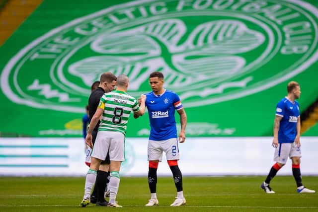 Celtic have been given only a marginal chance of wining the league compared to rivals Rangers by data experts. Picture: SNS