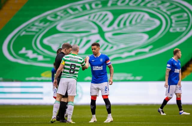 Celtic have been given only a marginal chance of wining the league compared to rivals Rangers by data experts. Picture: SNS