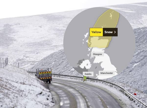 A weather warning is in place and more snow is forecast