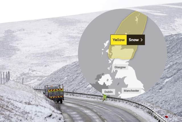 A weather warning is in place and more snow is forecast