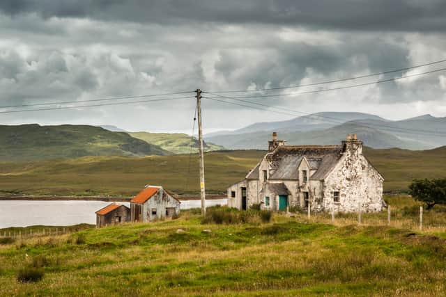A rundown house on the Isle of Lewis. The Scottish Government is consulting on a proposal to offer a £50,000 island bond to young families relocating to the islands. The money could help do up a house, build a new one or set up a business, but questions are being asked as to whether the money would fix - or even make worse - current barriers to increasing island populations. PIC: CC.
