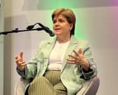 Former Scottish first minister Nicola Sturgeon at a recent festival appearance in Belfast (Picture: Claudia Savage/PA Wire)