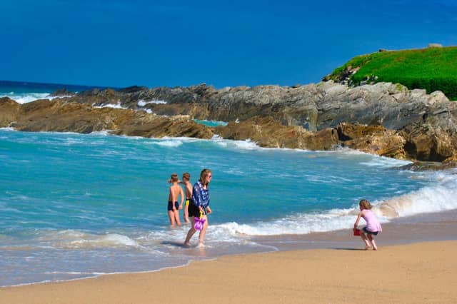 Aldi is offering beach product deals as families prepare for Summer holidays like in Cornwall, pictured