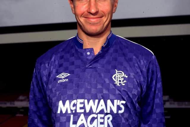 Trevor Steven was a British record when he moved to Ligue 1 - but he was soon back at Ibrox again.