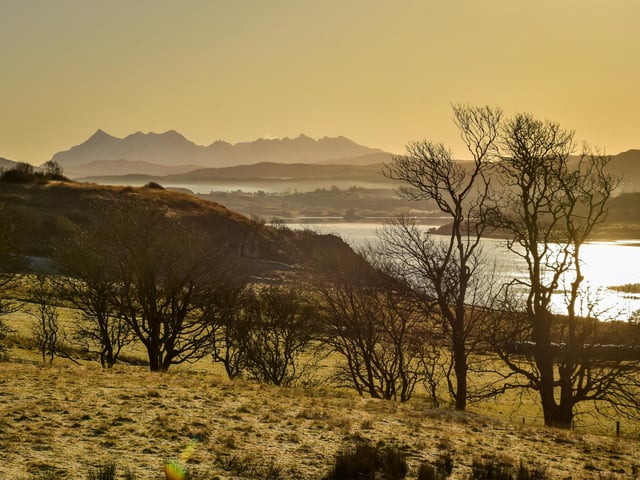 A spectacular view from the property. Pic: M Dickie