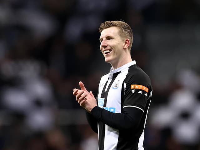 Newcastle defender Matt Targett is on Steve Clarke's radar for a Scotland call-up, according to reports. (Photo by Naomi Baker/Getty Images)