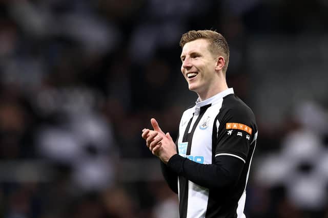 Newcastle defender Matt Targett is on Steve Clarke's radar for a Scotland call-up, according to reports. (Photo by Naomi Baker/Getty Images)