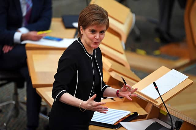 ‘The Time is Now’ has been launched with the 2021 Scottish election now looming. Picture: Andy Buchanan/POOL/AFP via Getty Images