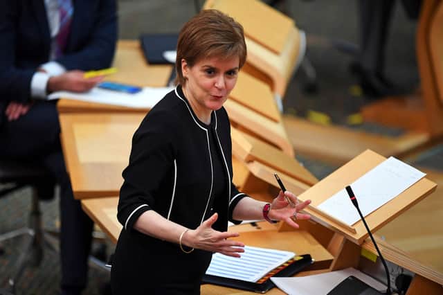 ‘The Time is Now’ has been launched with the 2021 Scottish election now looming. Picture: Andy Buchanan/POOL/AFP via Getty Images