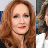 Marra (right) joins a number of other high-profile women – including the SNP MP Joanna Cherry, the novelist JK Rowling (left), and the veteran feminist campaigner and writer Julie Bindel