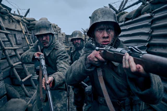 Felix Kammerer is the 27-year-old Austrian actor who plays Paul Bäumer, a schoolboy who finds himself in the trenches at the height of World War One. Pic: Netflix