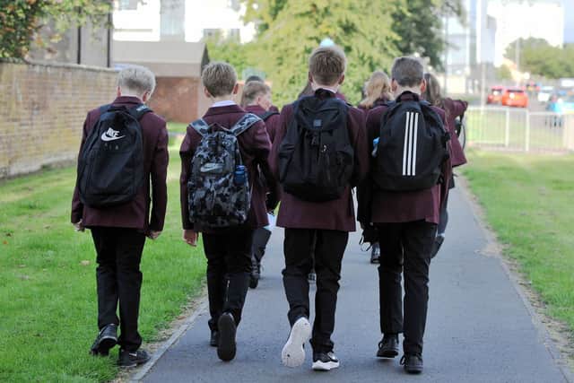 Schools are going back after the summer break. Pic: Michael Gillen.