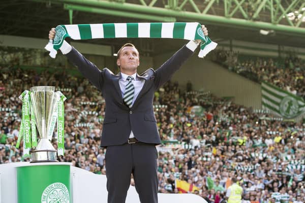 Brendan Rodgers is to be unveiled as Celtic's new manager, seven years after being greeted by thousands of fans on his arrival the first time. Picture: SNS