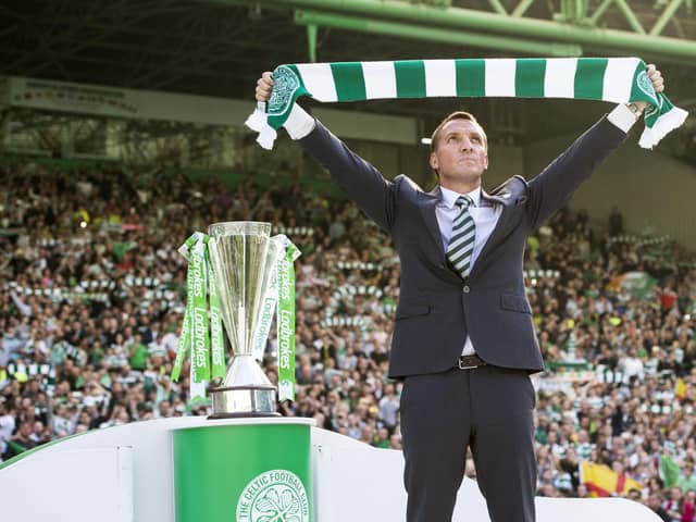 Brendan Rodgers is to be unveiled as Celtic's new manager, seven years after being greeted by thousands of fans on his arrival the first time. Picture: SNS