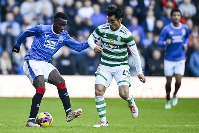 Fashion Sakala made some big comments ahead of  Celtic v Rangers in the Viaplay Cup final. (Photo by Rob Casey / SNS Group)