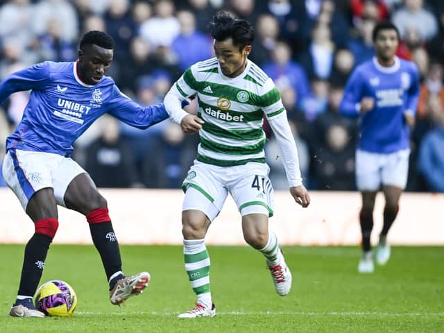 Fashion Sakala made some big comments ahead of  Celtic v Rangers in the Viaplay Cup final. (Photo by Rob Casey / SNS Group)
