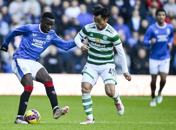 Fashion Sakala made some big comments ahead of  Celtic v Rangers in the Viaplay Cup final. (Photo by Rob Casey / SNS Group)