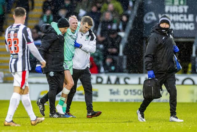 Harry McKirdy was injured just as he was getting regular game time for Hibs.  (Photo by Roddy Scott / SNS Group)