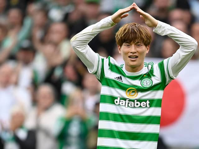 Celtic's Kyogo Furuhashi. (Photo by Rob Casey / SNS Group)
