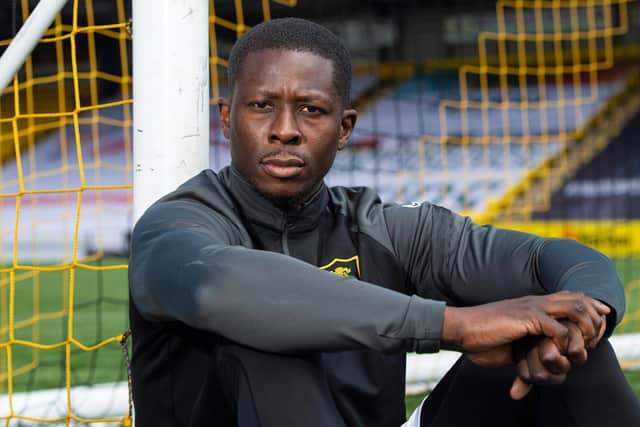 Livingston assistant manager, and former Hibs ace, Marvin Bartley. Picture: SNS