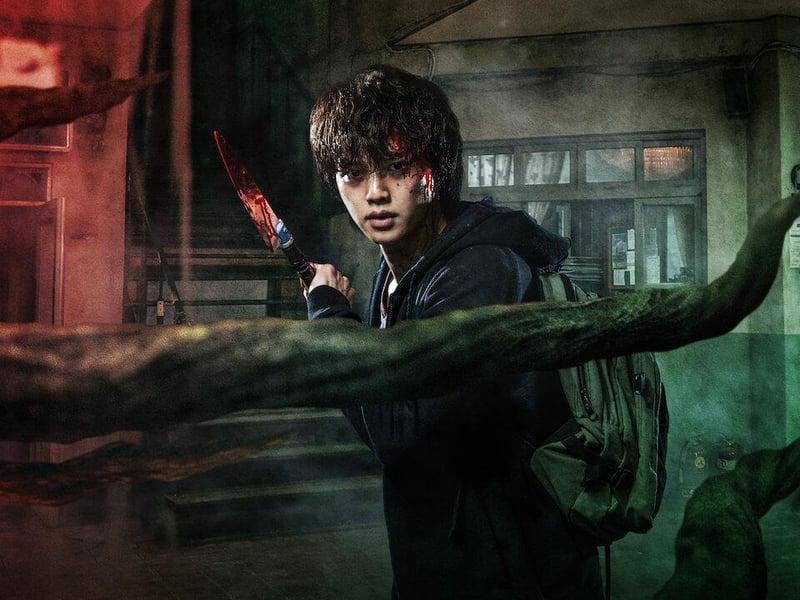 This 2020 series is thought to be the best Korean horror series which follows a boy who loses his entire family in a tragic accident and must face a world with monsters.
