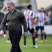 Celtic manager Ange Postecoglou at full time after the 2-0 defeat to St Mirren on September 18. (Photo by Craig Williamson / SNS Group)