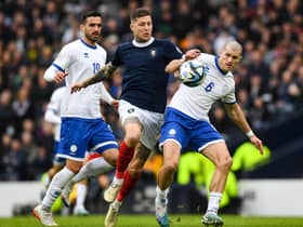 Lyndon Dykes impressed for Scotland after coming on against Cyprus.