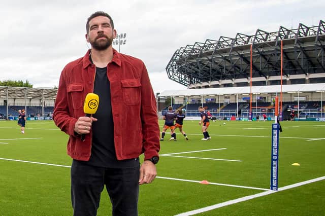 Jim Hamilton is part of the Premier Sports team for their coverage of Glasgow Warriors v Edinburgh on December 27 and the return match on January 2. Picture: Craig Watson/©INPHO
