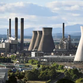 The oil refinery at Grangemouth is set to close in spring 2025.