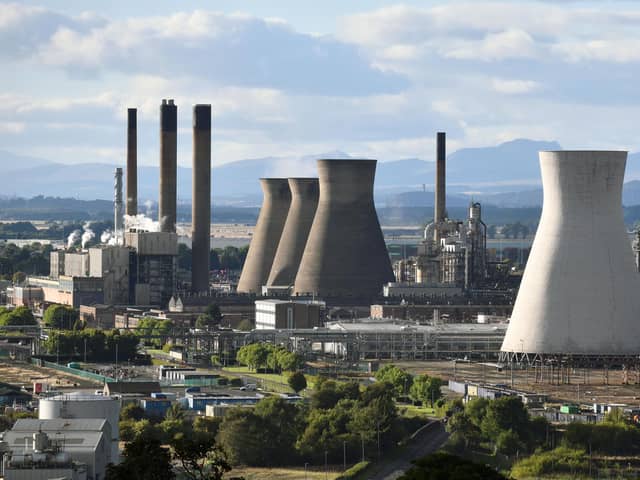 The oil refinery at Grangemouth is set to close in spring 2025.