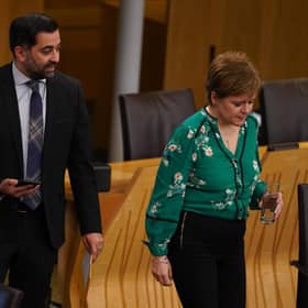 Former first ministers Humza Yousaf and Nicola Sturgeon