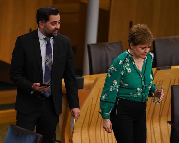 Former first ministers Humza Yousaf and Nicola Sturgeon