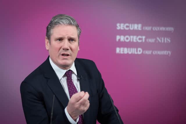 Labour leader Keir Starmer's mantra has been one of competency and credibility, and voters are responding to it (Picture: Stefan Rousseau/WPA pool/Getty Images)