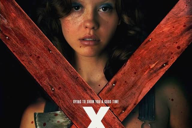 Ti West's new horror movie 'X' is the slasher we've waited over a decade for, say our podcast hosts. Photo credit: A24