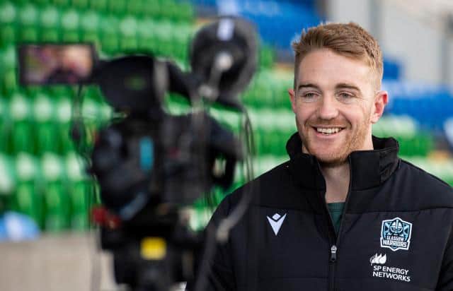 Kyle Steyn becomes the latest player to commit his future to Glasgow Warriors ahead of the 2022/23 campaign, as the Scotland international agrees a multi-year extension to his stay at Scotstoun. (Photo by Ross MacDonald / SNS Group)
