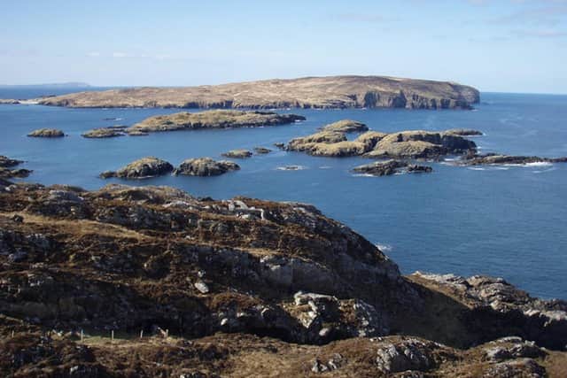 Handa Island, off the coast of Sutherland, which once had its own Queen. PIC: Roger McLachlan/Creative Commons.