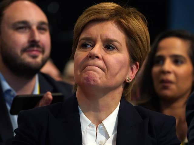 Former leader Nicola Sturgeon is said to no longer have messages from the pandemic on her phone.