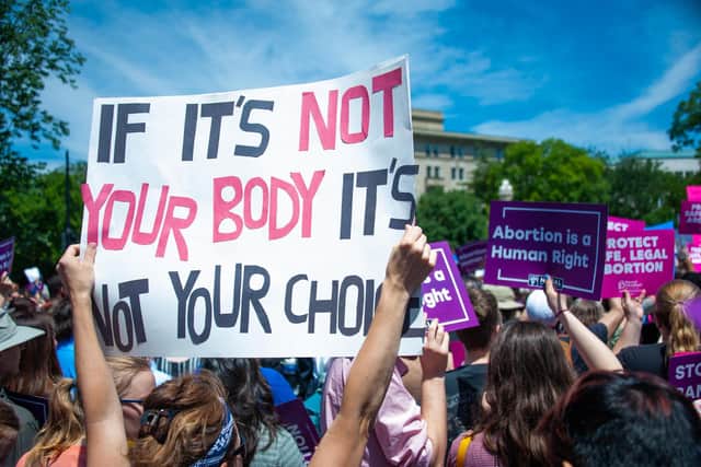 Women who went through abortions have told how "inescapable" and "damaging" anti-abortions protests in Scotland are (Photo: Shutterstock).
