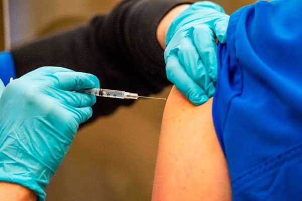 Pfizer's Covid jab has been approved and rolled out in the UK. (Pic: Getty Images)