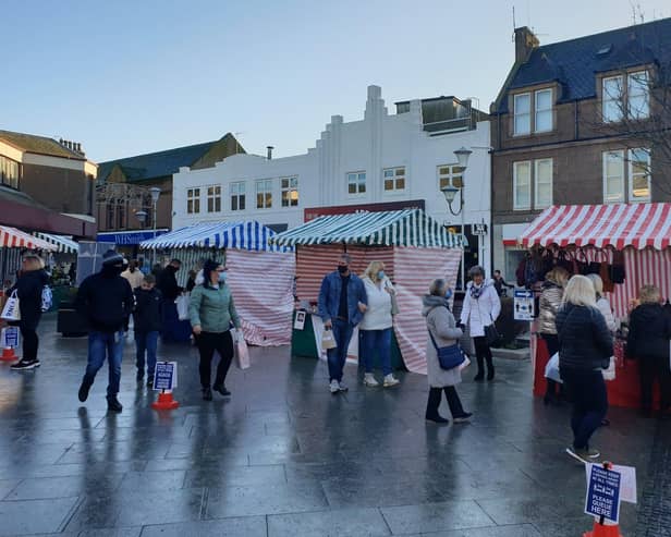 Peterhead Farmers Market was just one of the successes of the BID.