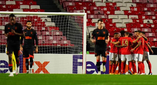 Benfica could miss a host of players against Rangers. Picture: SNS