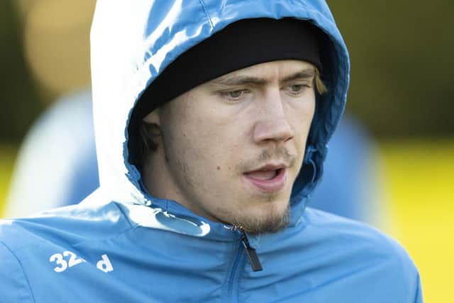 Todd Cantwell will miss Rangers' Europa League match against Real Betis due to a family matter. (Photo by Ross MacDonald / SNS Group)