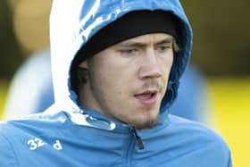 Todd Cantwell will miss Rangers' Europa League match against Real Betis due to a family matter. (Photo by Ross MacDonald / SNS Group)