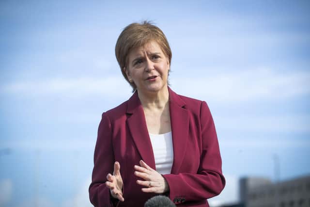 Nicola Sturgeon said vaccine passports could be considered for the future.