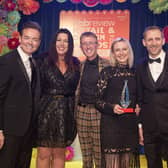 Stephen Mulhern; Louise Stalker, AEG; Mark Strachan, Creative Director; Claire McKay, Director; Darren Walker, Managing Director