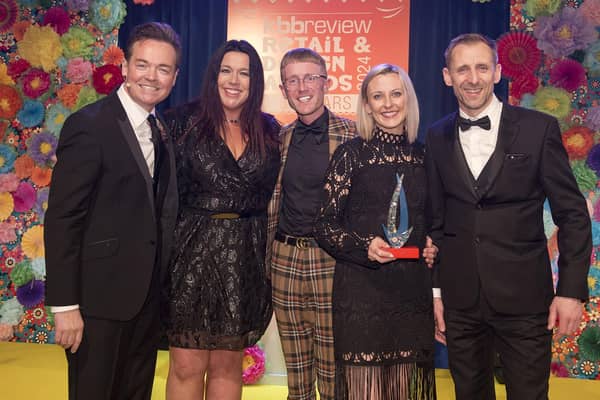 Stephen Mulhern; Louise Stalker, AEG; Mark Strachan, Creative Director; Claire McKay, Director; Darren Walker, Managing Director